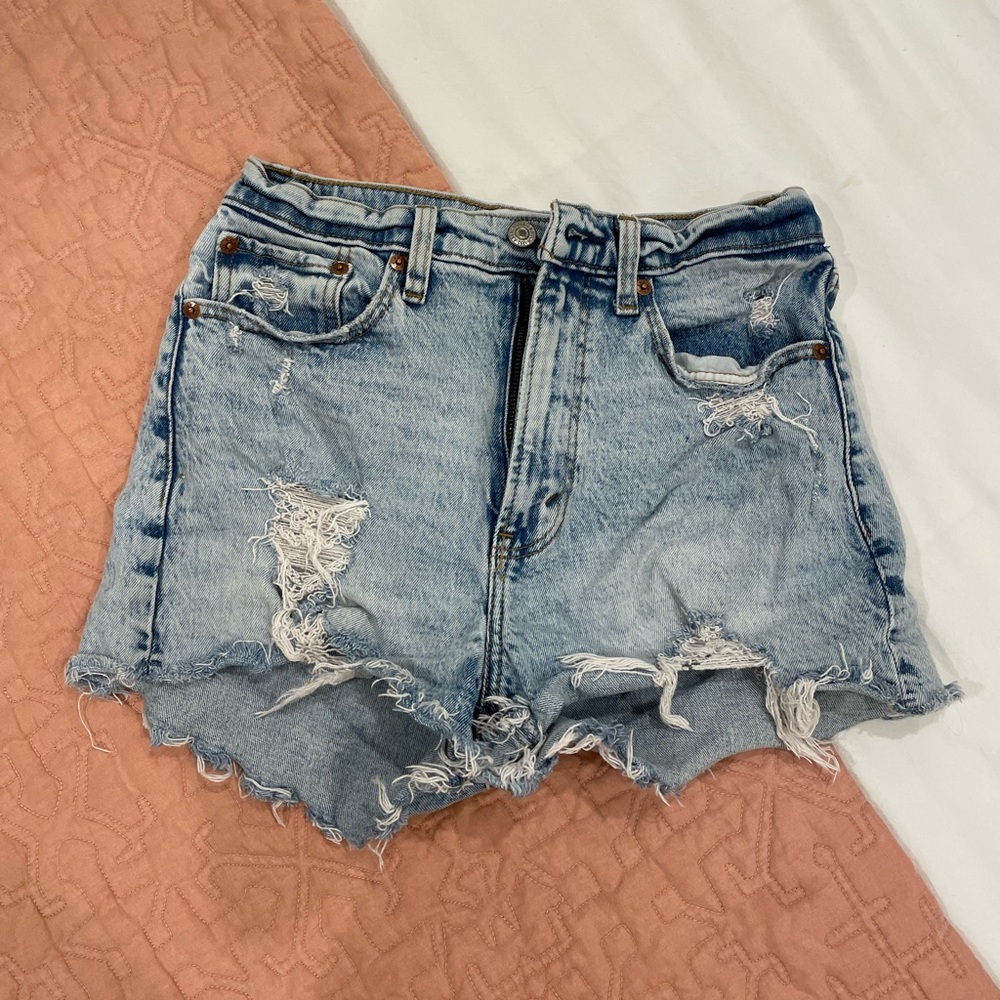 abercrombie & fitch mom short curve love